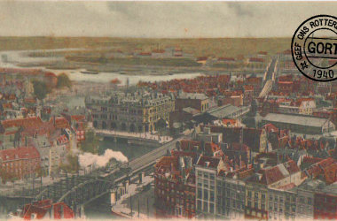 Panorama van Rotterdam 1901