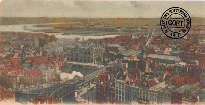 Panorama van Rotterdam 1901